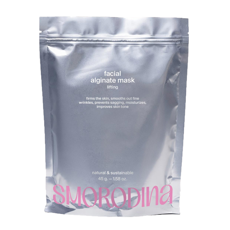 Подтягивающая альгинатная маска с красным виноградом "Lifting" Smorodina