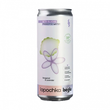 Пребиотическая вода "Бергамот Лаванда" Lapochka