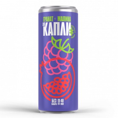 Лимонад "Гранат-Малина" ДО КАПЛИ